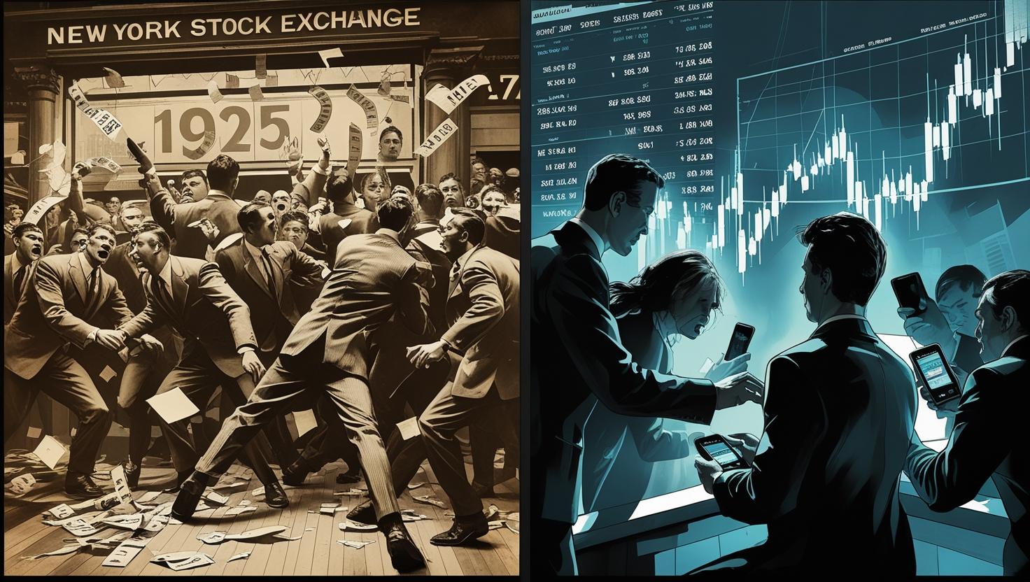 crollo wall street 1929 e la crisi del 2025