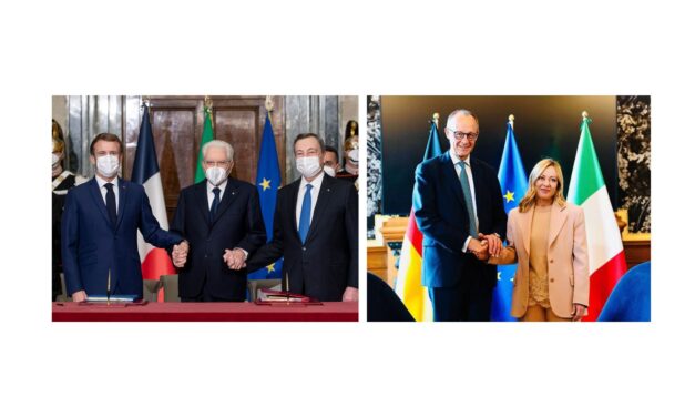 Ridefinizione in Europa: Asse tra Roma Parigi e Berlino?
